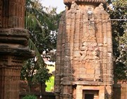 Temple on left of Chitrakarini